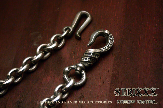 極太アズキウォレットチェーン | iichi 日々の暮らしを心地よく