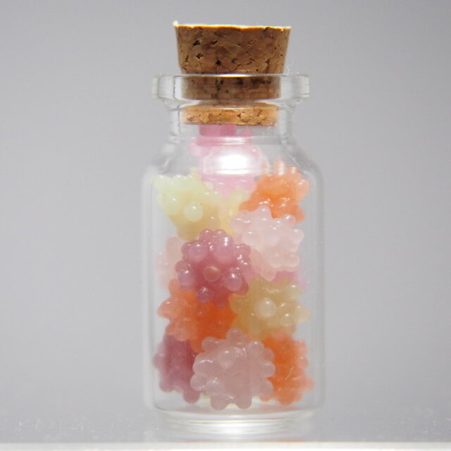 こんぺいとうのびんづめ　暖色系　大