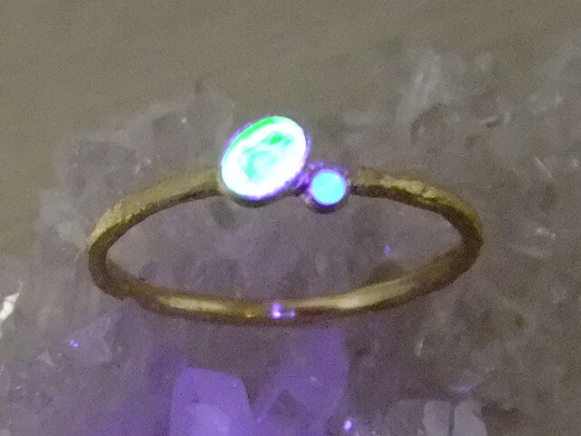 光る木の実*K18 ringの画像1枚目