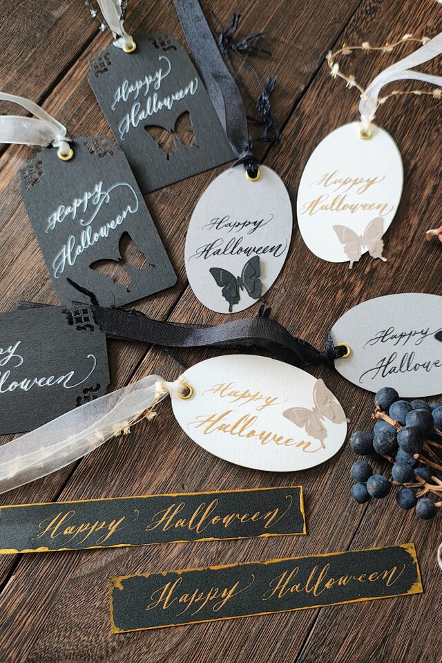 【SOLD】ハロウィン★ハンドメイドミニリース　スヌーピー風(ハワイアンver) SOLD】ハロウィン☆ハンドメイドミニリース スヌーピー風