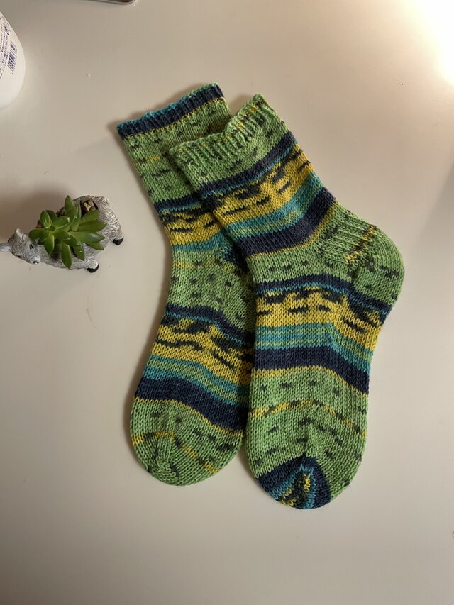 No.564 手編み靴下