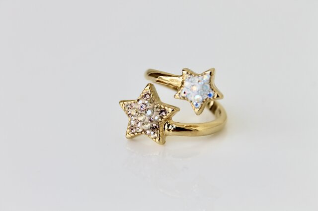Wish upon a star 0.27ct リング　9号 受注制作】再販×② wish upon a star ring （gold） | iichi 日々の