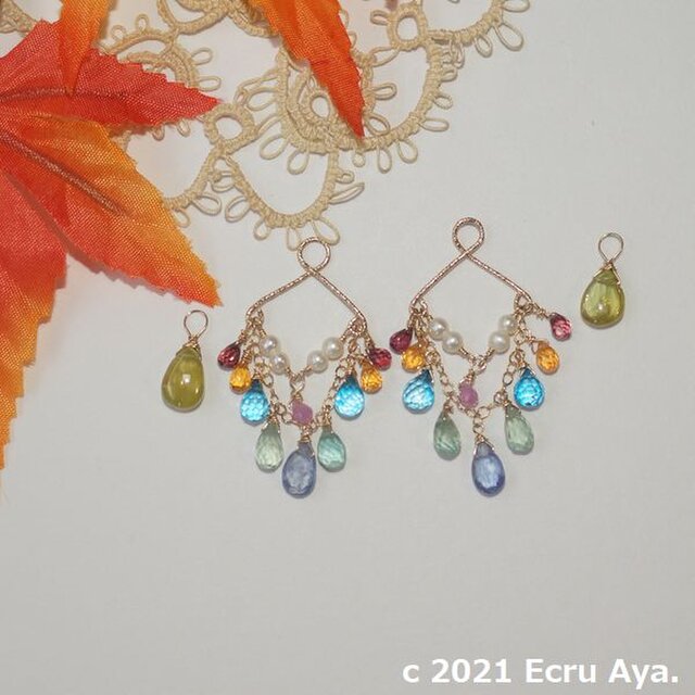 *AutmunHappyBag*アラビアンナイトのピアスチャームのセット