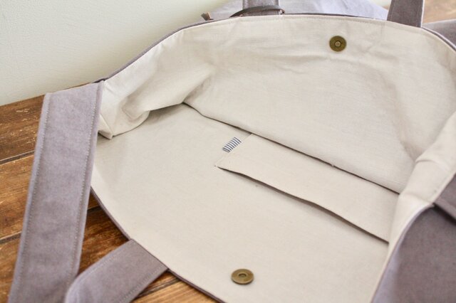 Steel Buffalo◆キャンバスショルダーバッグ/コットン/ネイビー