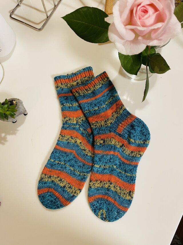 No.571 手編み靴下