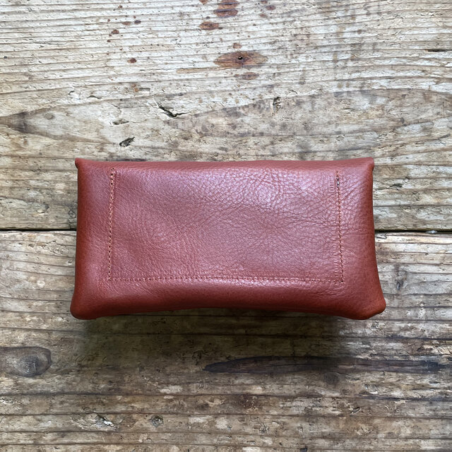 mare-wallet ブラウン（イタリアンレザー財布） | iichi ハンドメイド・クラフト作品・手仕事品の通販