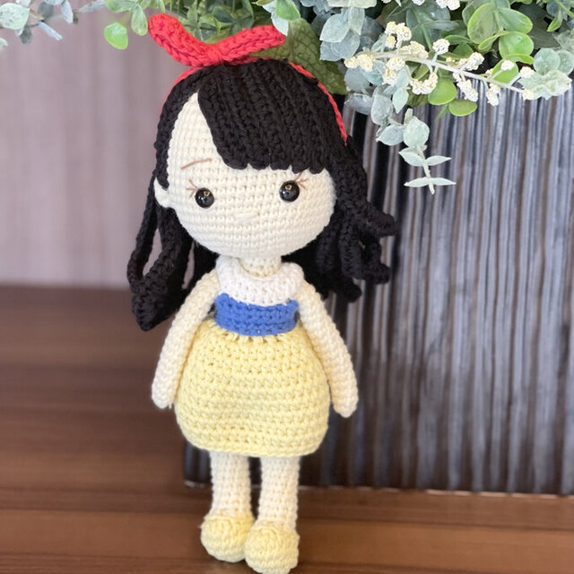 あみぐるみ⭐️女の子⭐️三つ編みちゃん7 - おもちゃ/人形