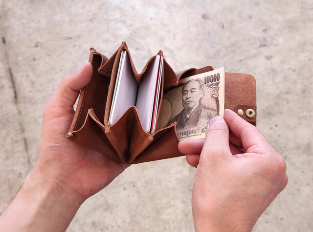 Minyonperi様専用♡アコーディオンお財布ショルダーリバティフラワーパワー