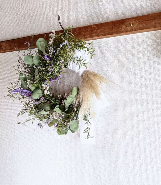 ティーツリーとアメジストセージ、ユーカリポポラスを使った