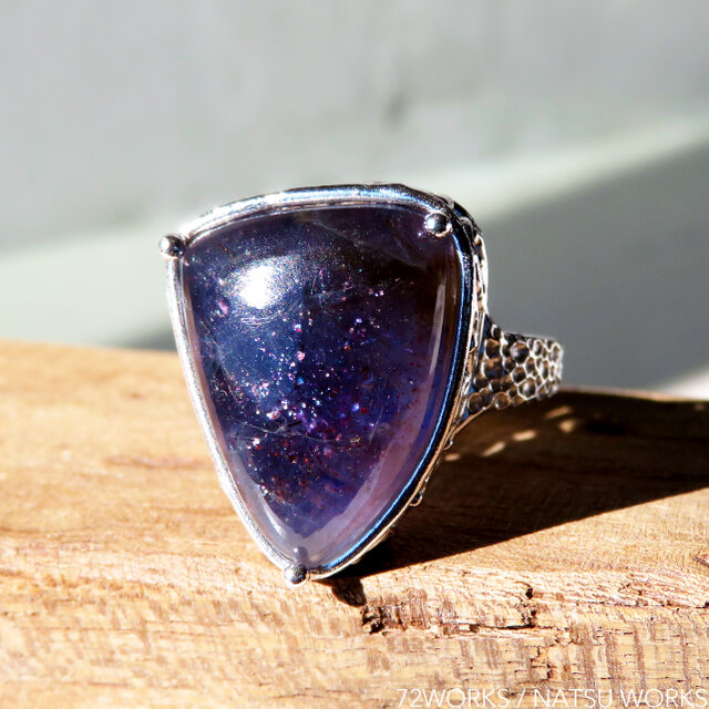 ブラッドショット アイオライト リング / Iolite Ring | iichi
