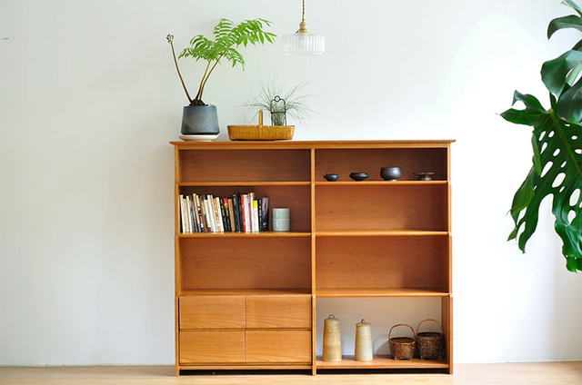 ブランドショッパー付き オーダーメイド 職人手作り 本棚 収納棚 オープンシェルフ 家具 おうち時間 テレワーク 天然木 木目 無垢材 Lr18 人気特価激安