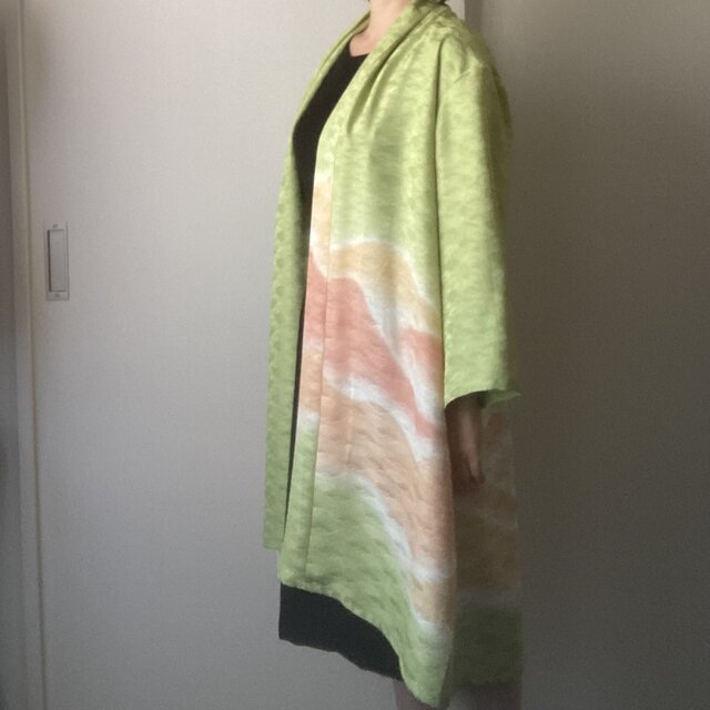 着物リメイク　訪問着の羽織ジャケット | iichi ハンドメイド・クラフト作品・手仕事品の通販