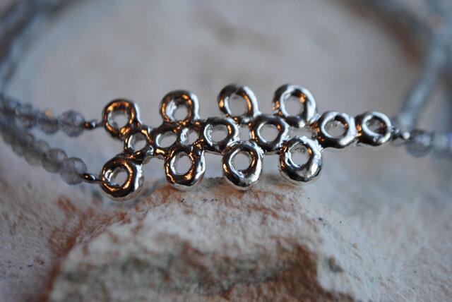 ケンケンパ♪ブレスレット〈ラブラドライト編〉 | iichi 日々の暮らし