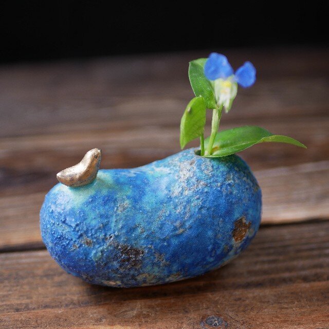 小鳥と青色の丘 no.6