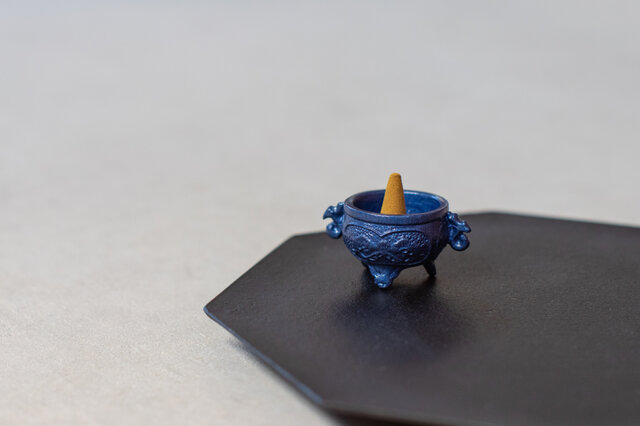 香炉 桑津香石 未使用 三脚 香炉 桑津香石 未使用 三脚