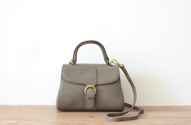 本革 モダン可愛い レザーレディースハンドバッグ＆ショルダーバッグ