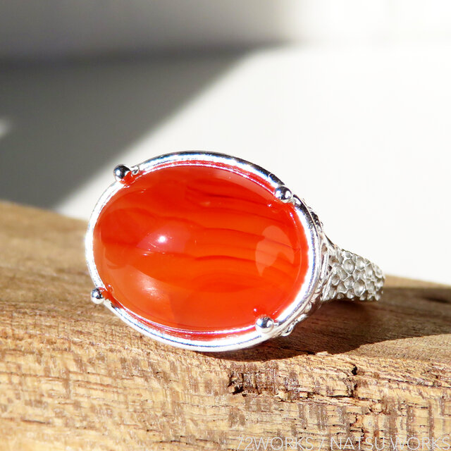 カーネリアン リング / Carnelian Ring | iichi 日々の暮らしを