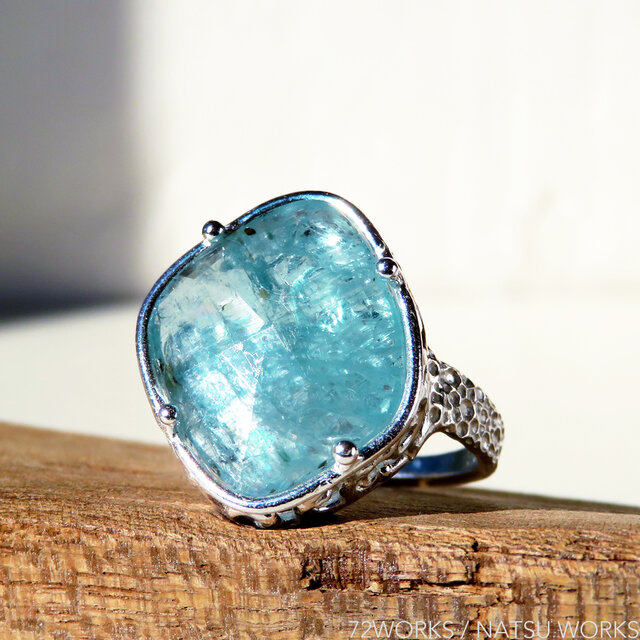 パライバブルー カイヤナイト リング / Paraiba Blue Kyanite Ring