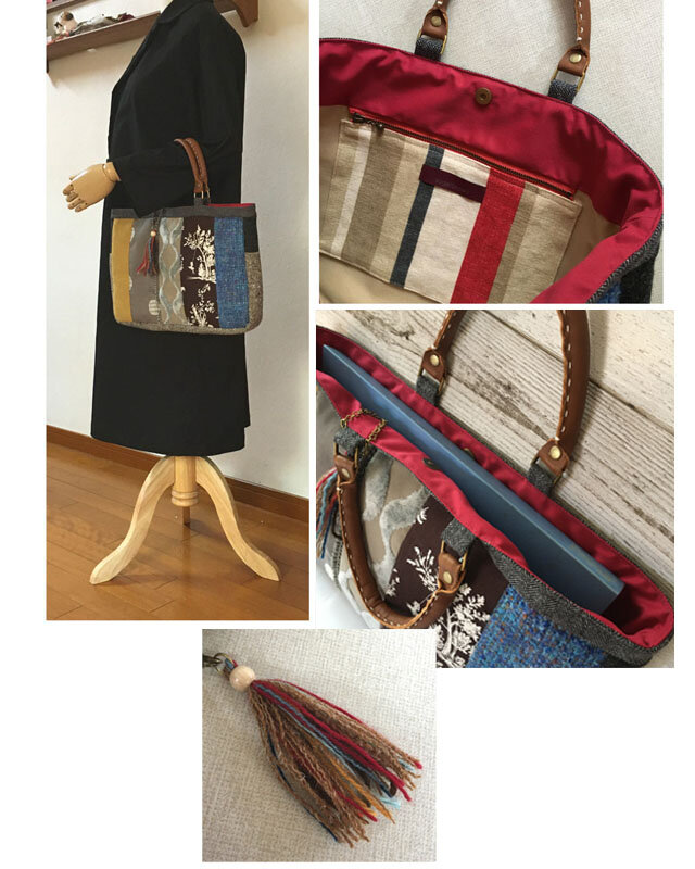 うさはむ様リクエスト専用…パッチワークいちご柄 巾着型トートバッグ…他 うさはむ様リクエスト専用…パッチワークいちご柄 巾着型トート