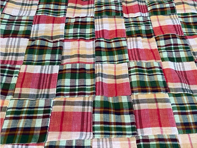 おしゃれな春支度 パッチワークテーブルクロス＋テーブルウエイト