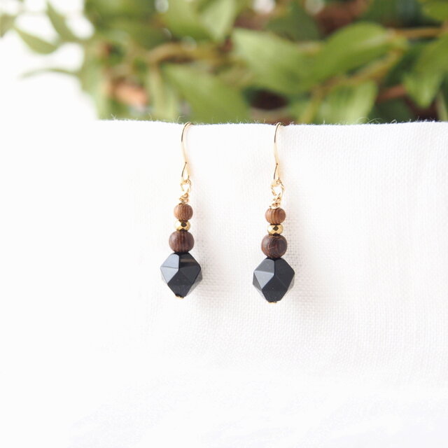 Black×Brown Pierce -14KGF-