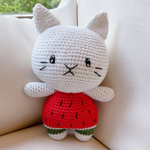 あみぐるみ ねこちゃん 編みぐるみ プレゼント ハンドメイド 男の子