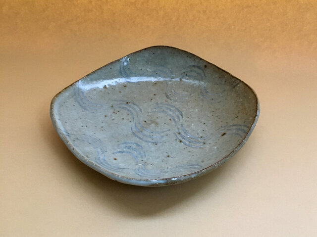 白萩角皿 凛花角皿L ホワイト | 天龍窯 オンラインストア