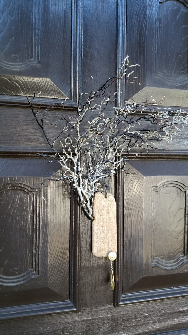 ウミウチワのドア飾り01 | iichi 日々の暮らしを心地よくする