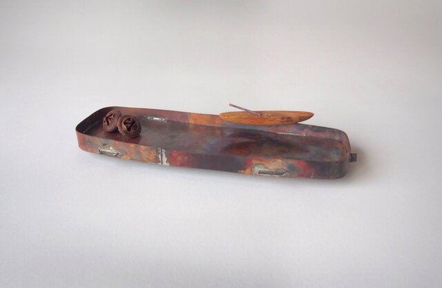 陶器製 手形オブジェ ヴィンテージ　ハンドトレイ Vintage 1950s Ceramic Hand Motif Tray/ビンテージ 陶器 ハンド