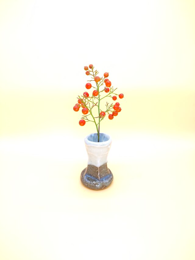 赤土　一輪挿し　D-34