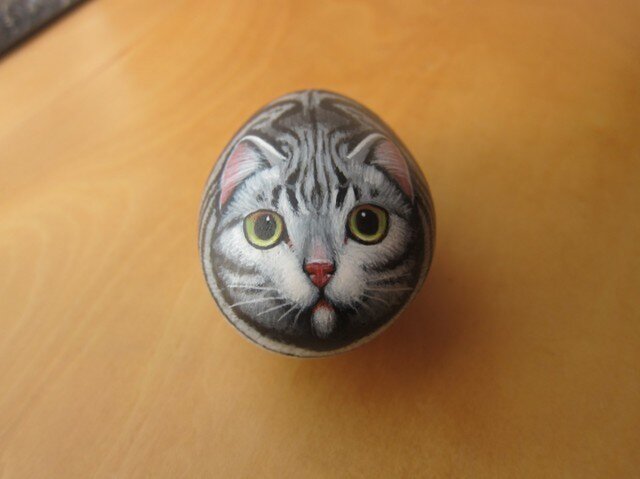 アメショーの石猫の画像1枚目