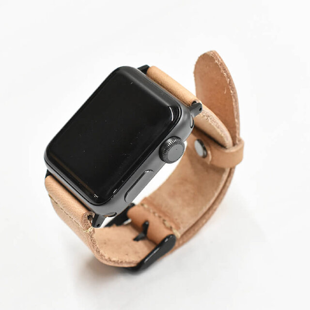 1208 Apple Watch エルメス　ブラウン　アップルウォッチ　レザー