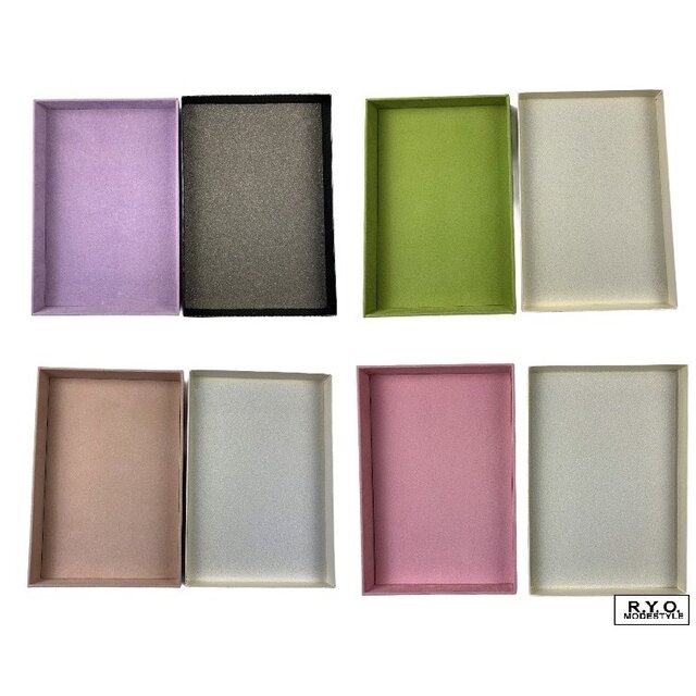 トレイ 小物入れ 蓋付き　ホワイト箱ｘホワイト蓋