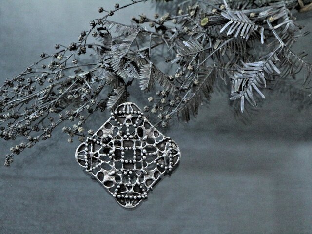 Silber brooch「Calm」