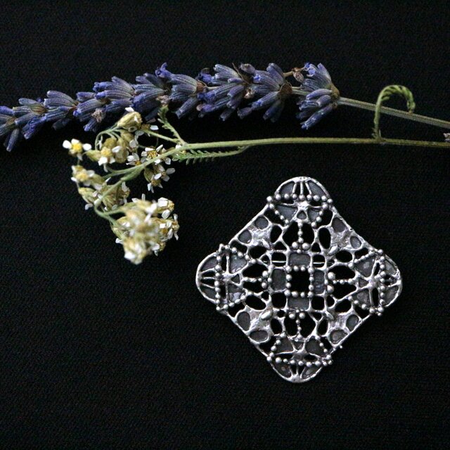 Silber brooch「Calm」の画像1枚目