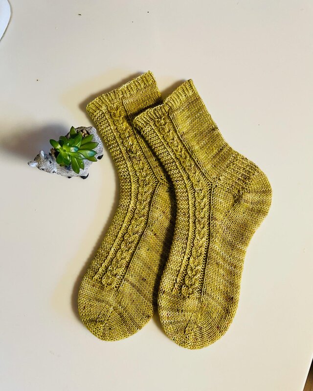 No.617 手編み靴下　