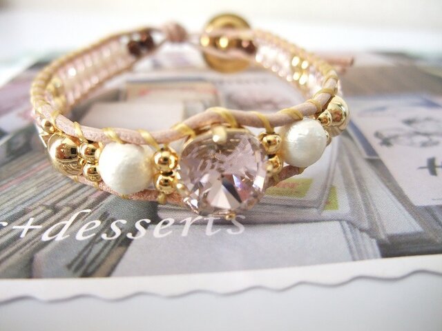 *bijou×cotton pearl*ブレスの画像1枚目