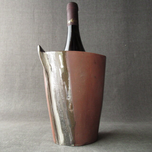 陶器のワインクーラー（36）　陶芸家オリジナル