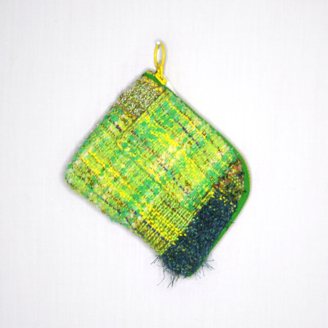 手織り　ミニウォレット/ポーチ