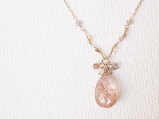 K10 Turning Red Necklaceの画像1枚目