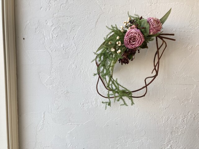 2way】お正月飾り2〜お正月の後はリースとして。。。 | iichi 日々の