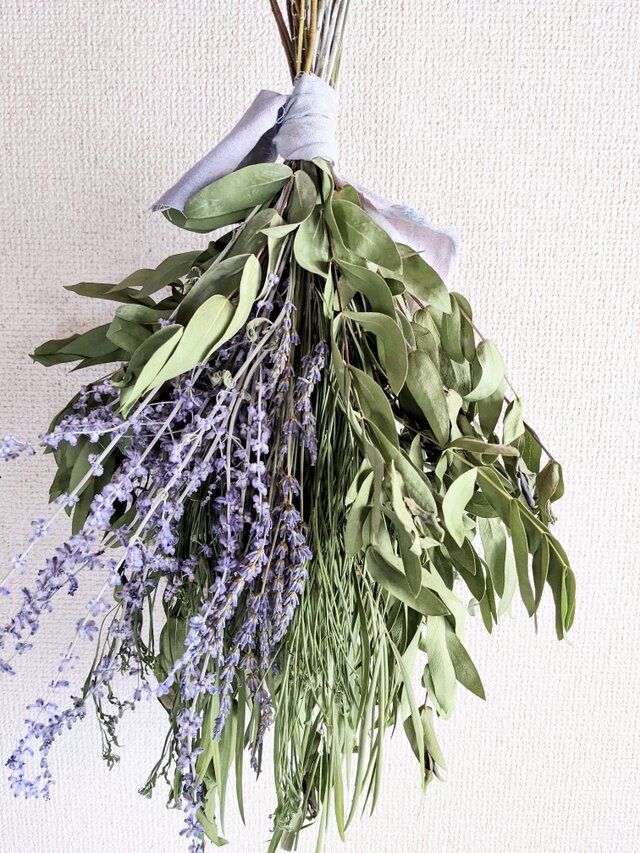 ラベンダー⋆︎*ユーカリスワッグ⑅︎１ ラベンダー⋆︎*ユーカリスワッグ⑅︎1 - メルカリ