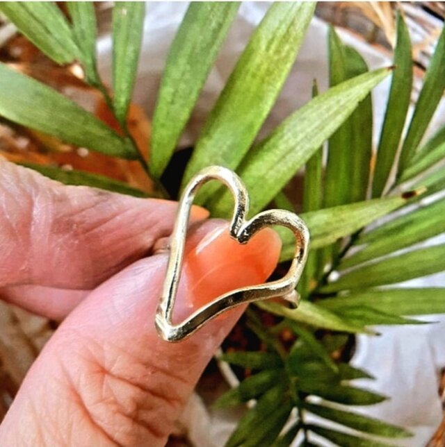 Heart ring【サイズオーダーいただけます】