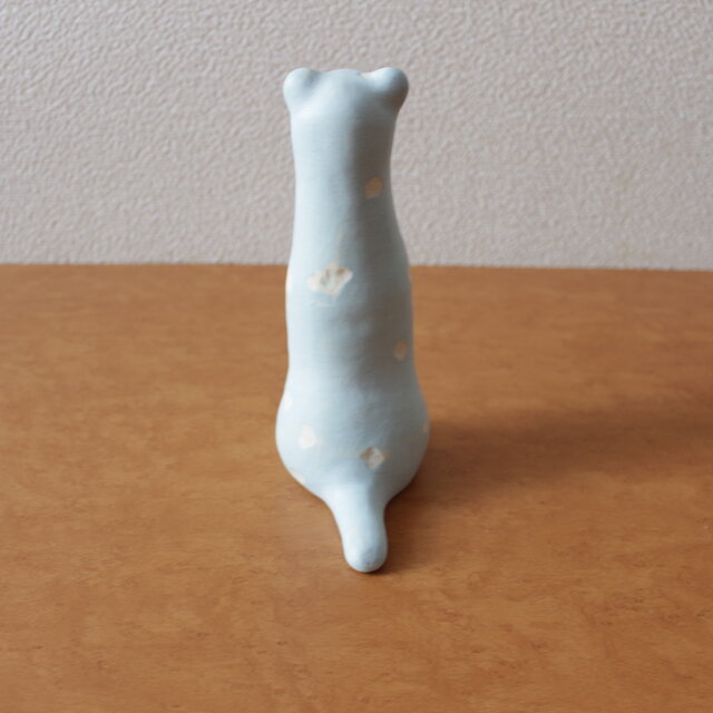 陶 彫刻 黄金律 エゾオコジョ 準絶滅危惧種 | iichi 日々の暮らしを