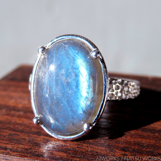 ラブラドライト リング / Labradorite Ring b | iichi 日々の暮らしを