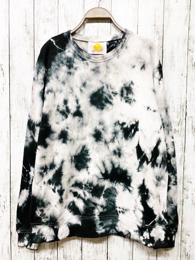 タイダイ染め スウェット　トレーナー　Lサイズ　HIPPIES DYE新作 HD15-45