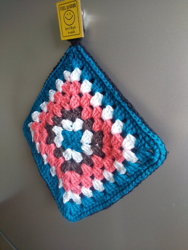 カラフルなポットマット