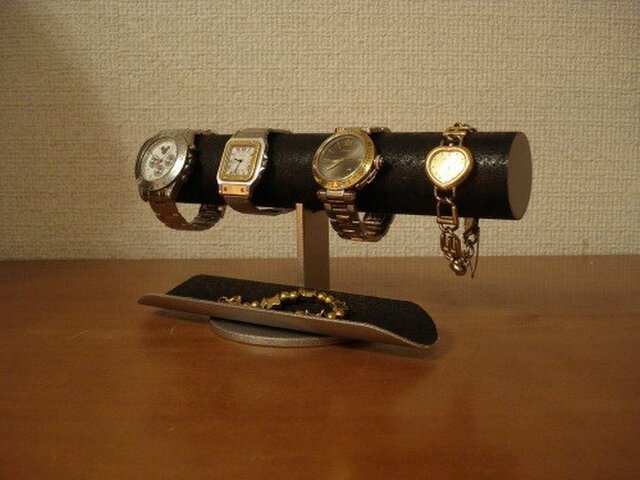 腕時計スタンド 腕時計スタンド 手作り 腕時計スタンド 4本 腕時計スタンド おしゃれ 腕時計 4本掛け腕時計スタンドブラック Www Gigascope Net