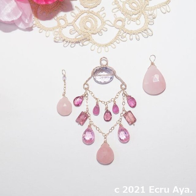 *NewYearHappyBag*浅春2wayピアスチャームのセット