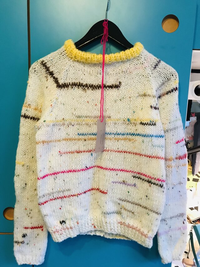 セーター　手編み　1440の画像1枚目